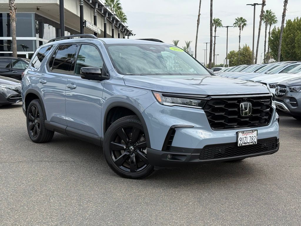 Sonic Gray Pearl 2025 Honda Pilot SUV / Crossover All-Wheel Drive Automatic