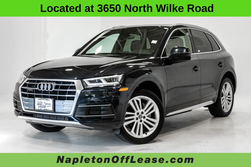 Moonlight Blue Metallic 2020 Audi Q5 SUV / Crossover All-Wheel Drive 7-Speed Automatic
