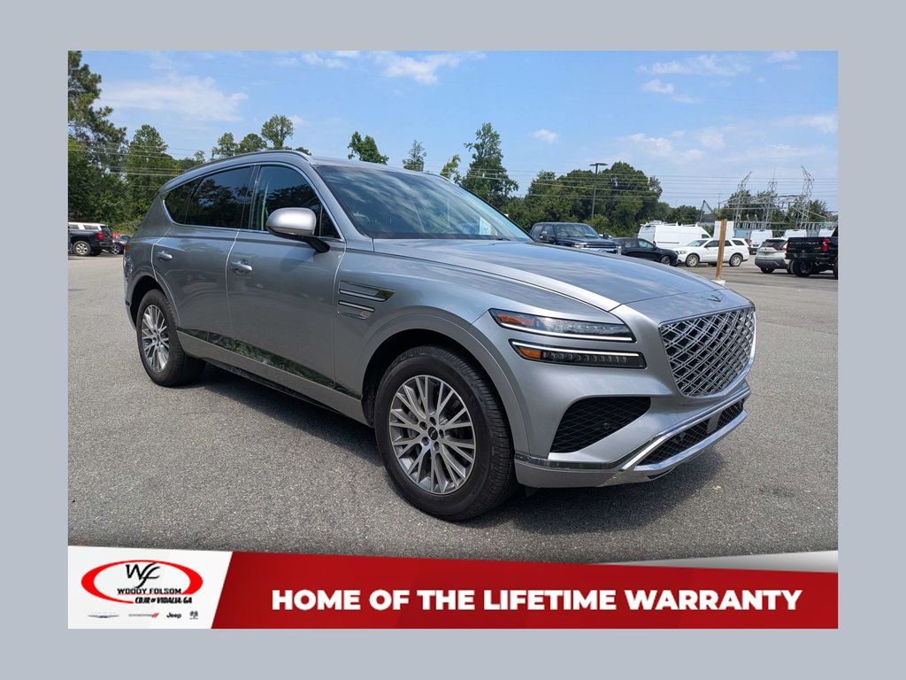 Silver 2025 Genesis GV80 SUV / Crossover All-Wheel Drive 8-Speed Automatic