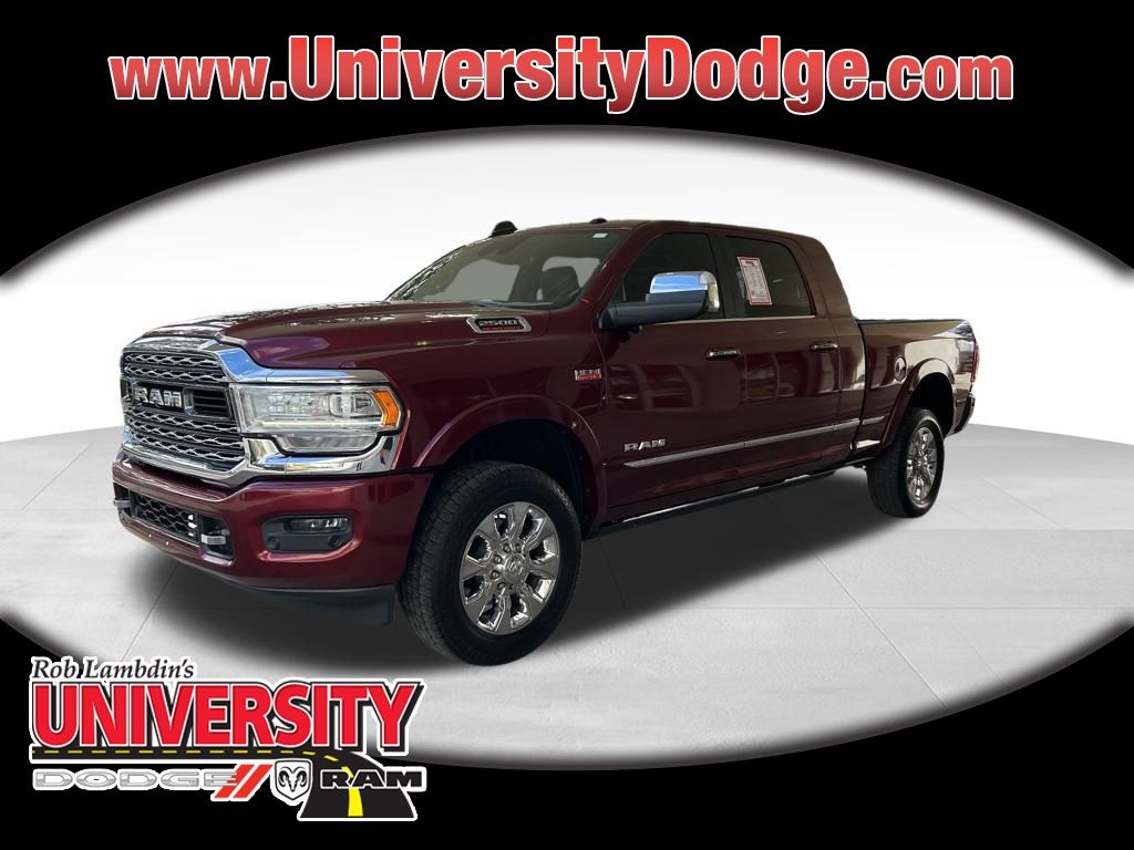 Delmonico Red Pearlcoat 2019 RAM 2500 Limited Mega Cab 4WD Pickup Truck Four-Wheel Drive 8-Speed Automatic