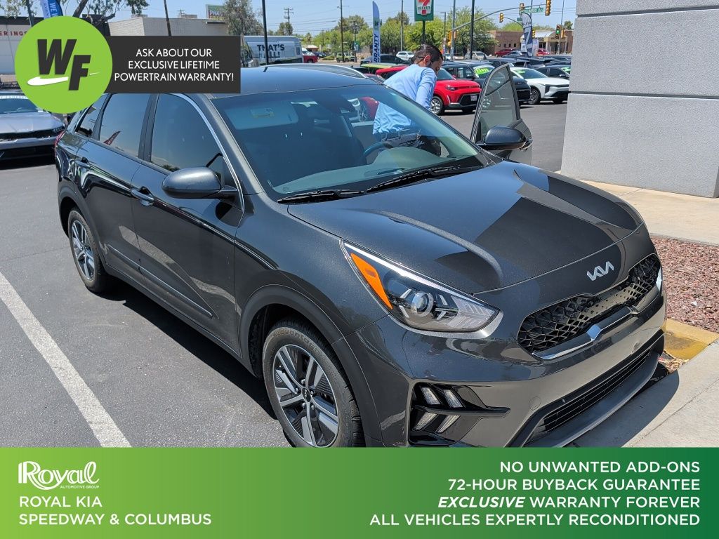 Graphite Gray 2022 Kia Niro Hybrid Plug-In SUV / Crossover Front-Wheel Drive 6-Speed Dual Clutch