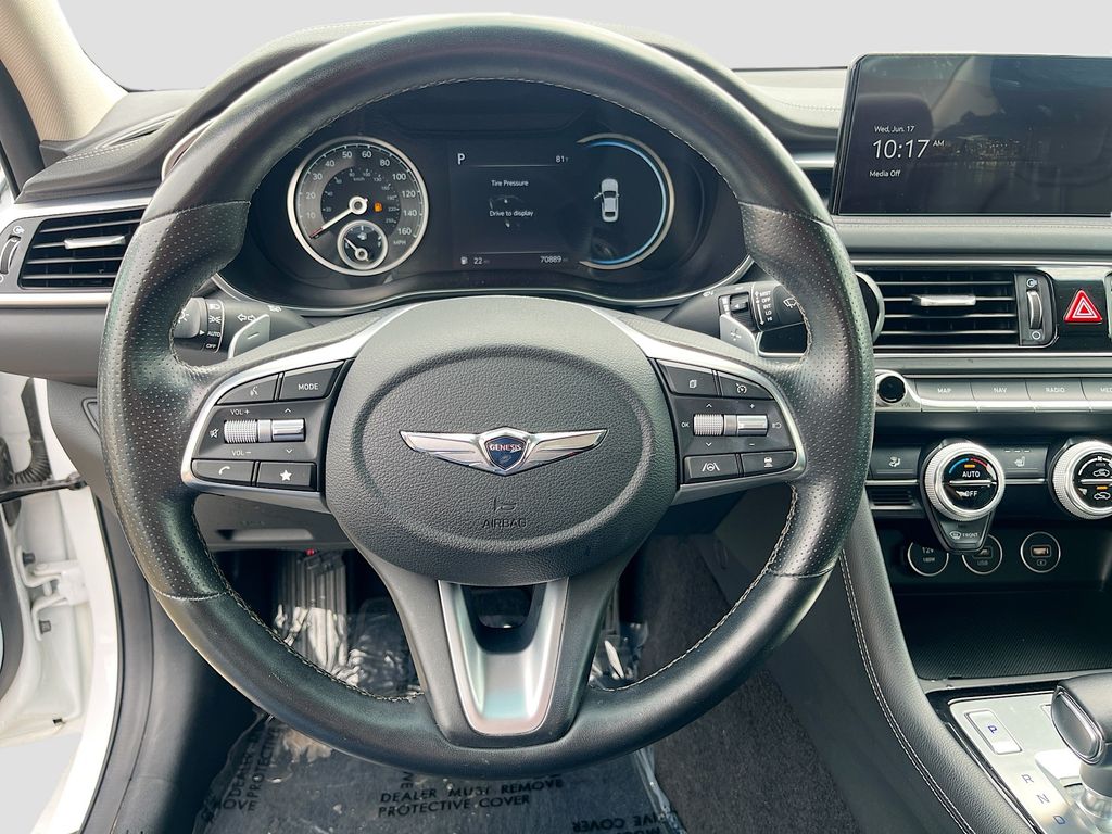 2022 Genesis G70 2.0T White at Genesis of Spring