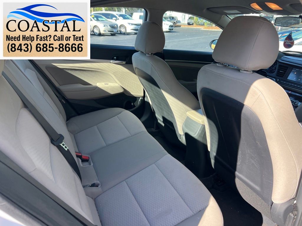 2020 Hyundai Elantra SEL White at Stokes Honda North