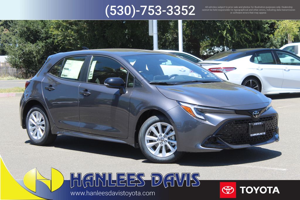 Magnetic Gray 2026 Toyota Corolla Hatchback Hatchback Front-Wheel Drive Continuously Variable Transmission