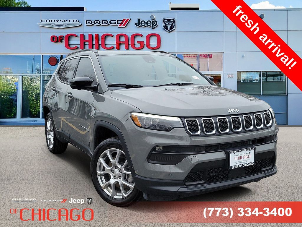 Sting-Gray Clearcoat 2024 Jeep Compass Latitude Lux 4WD SUV / Crossover Four-Wheel Drive 8-Speed Automatic