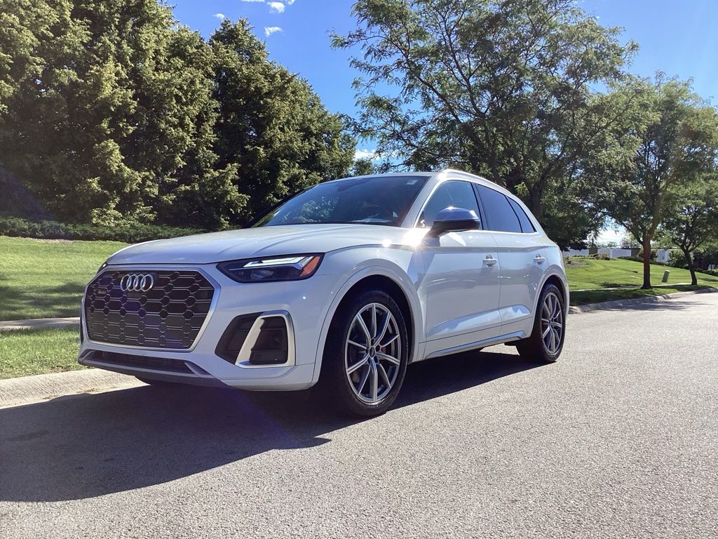 Glacier White 2021 Audi SQ5 SUV / Crossover All-Wheel Drive 8-Speed Automatic