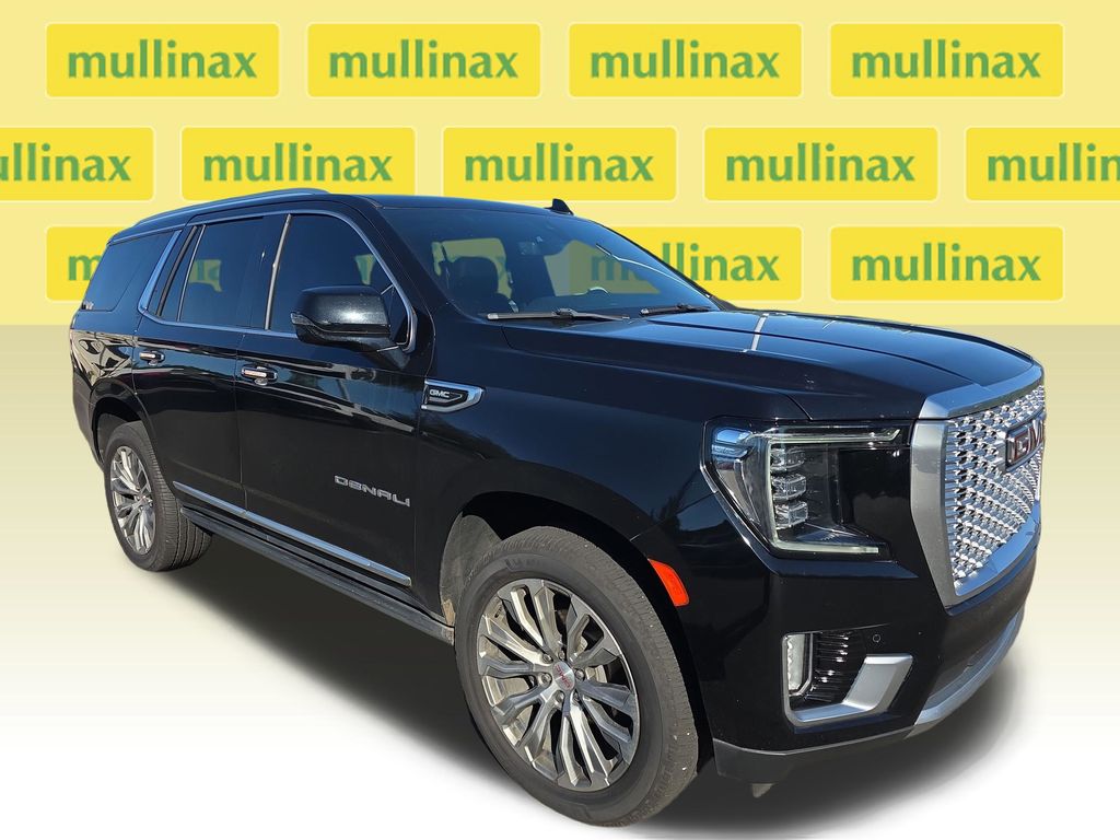 Onyx Black 2021 GMC Yukon SUV / Crossover Four-Wheel Drive