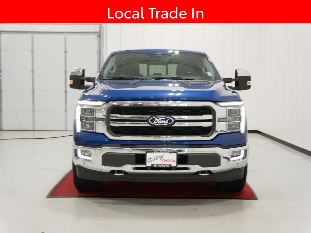 Used 2024 Ford F-150 Lariat with VIN 1FTFW5L88RKD06517 for sale in Waite Park, Minnesota
