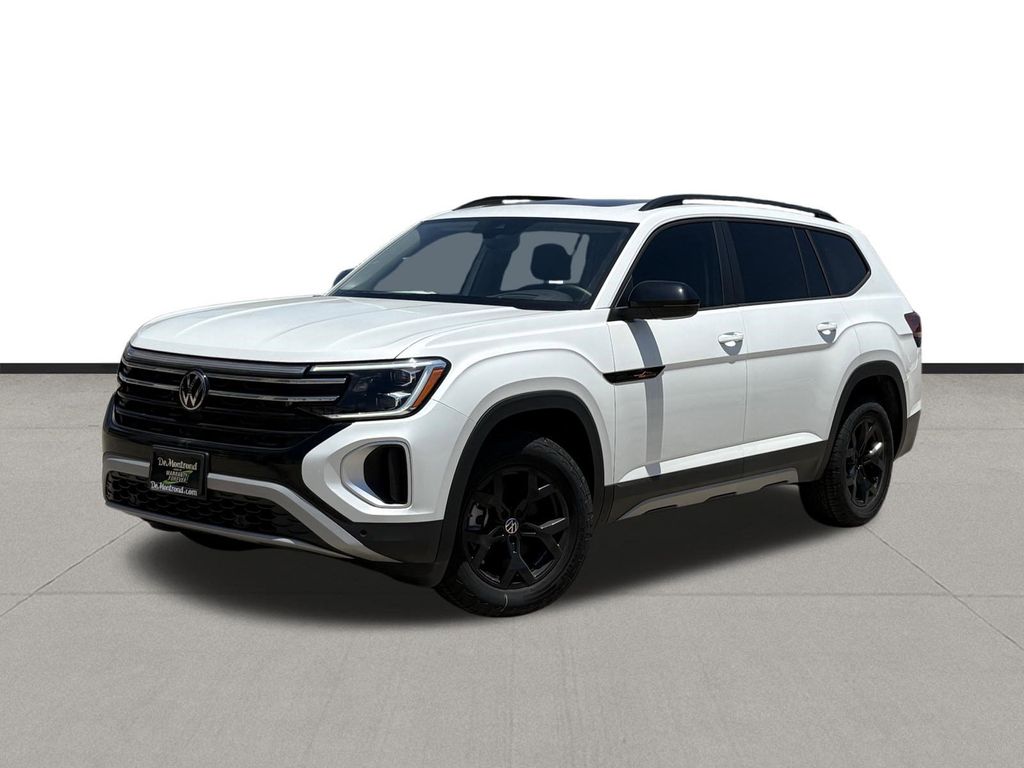 2024 Volkswagen Atlas 2.0T Peak Edition SEL White at DeMontrond Gulf Freeway