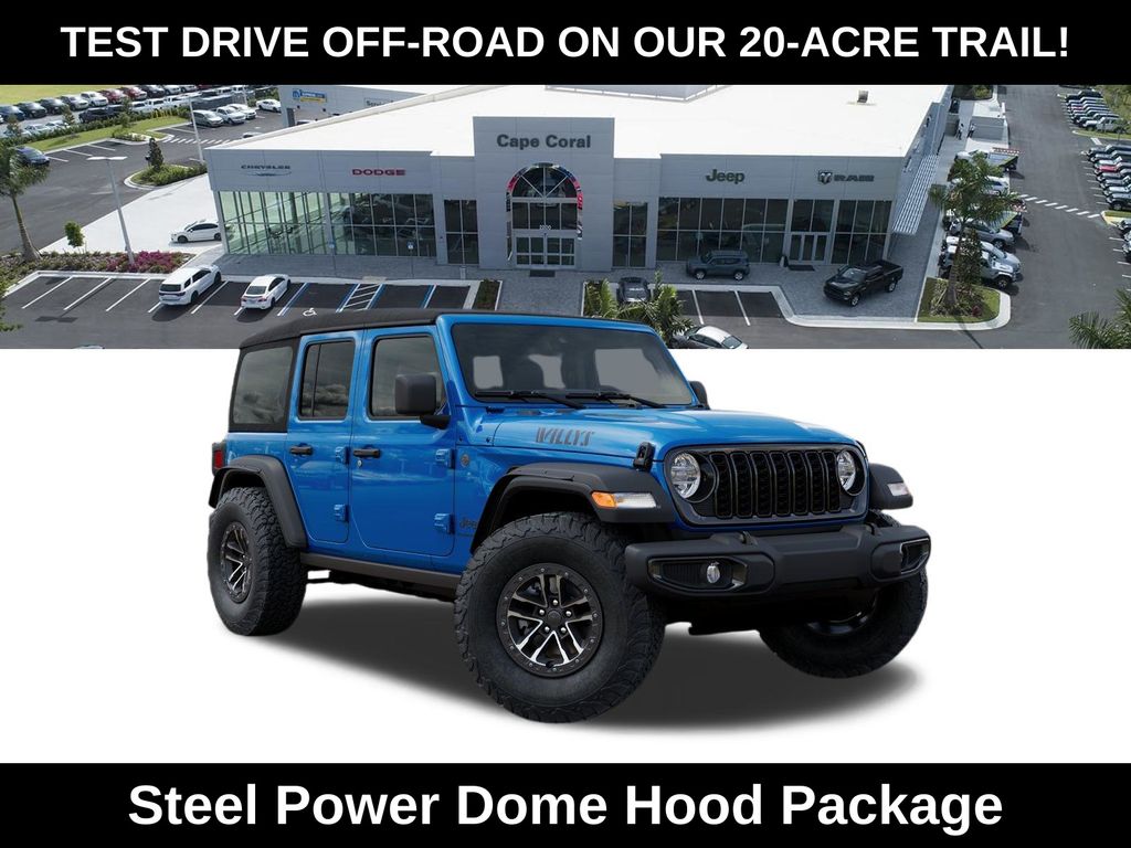 New 2026 Blue Jeep Willys image 4
