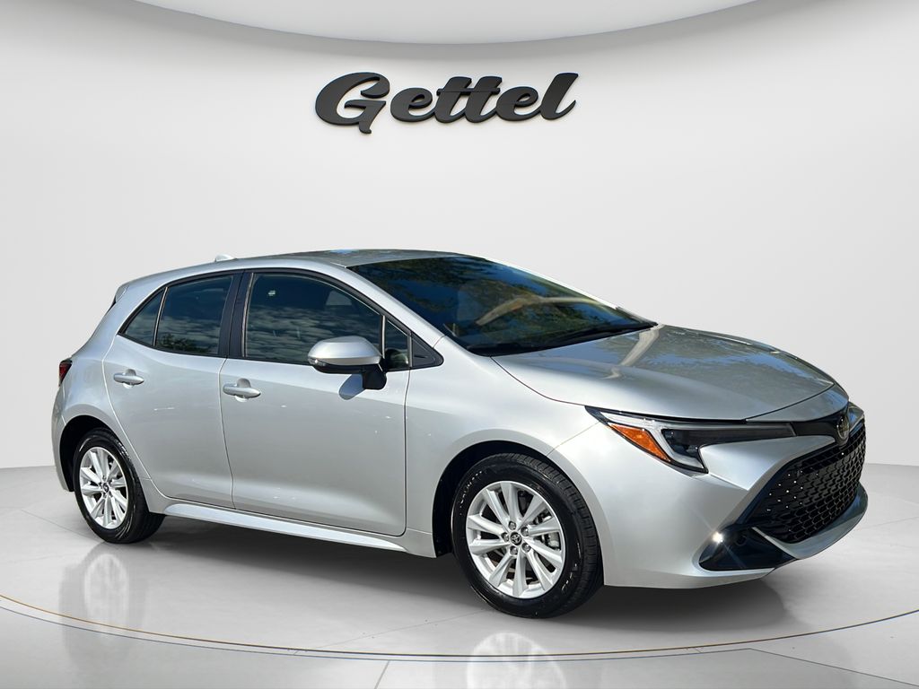 Certified Used 2025 Silver Toyota SE image 3
