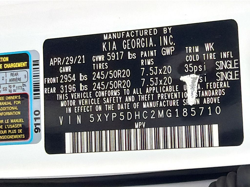 Used 2021 White Kia SX image 34