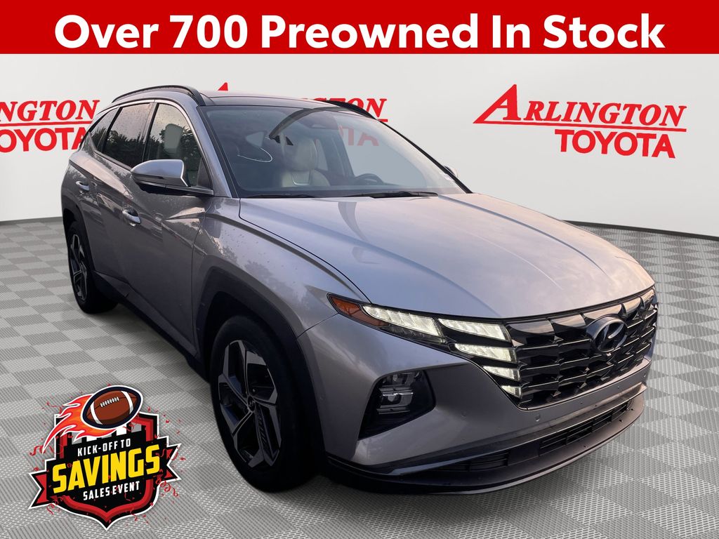 Shimmering Silver 2024 Hyundai Tucson SUV / Crossover Front-Wheel Drive 8-Speed Automatic