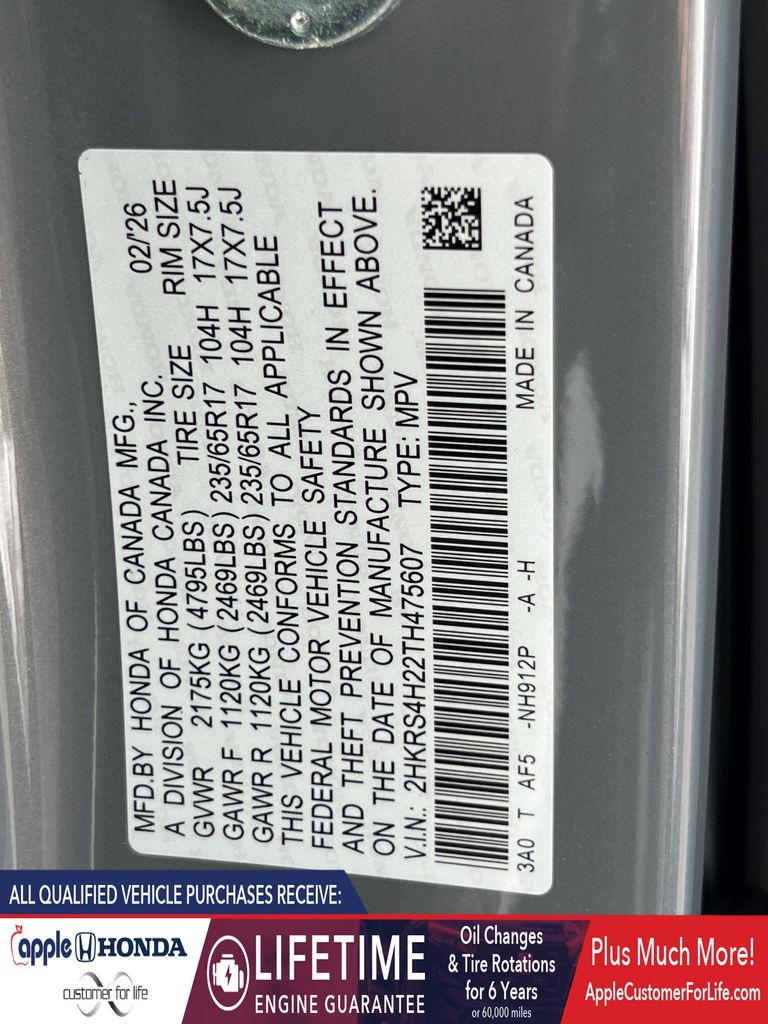 2026 Honda CR-V LX AWD