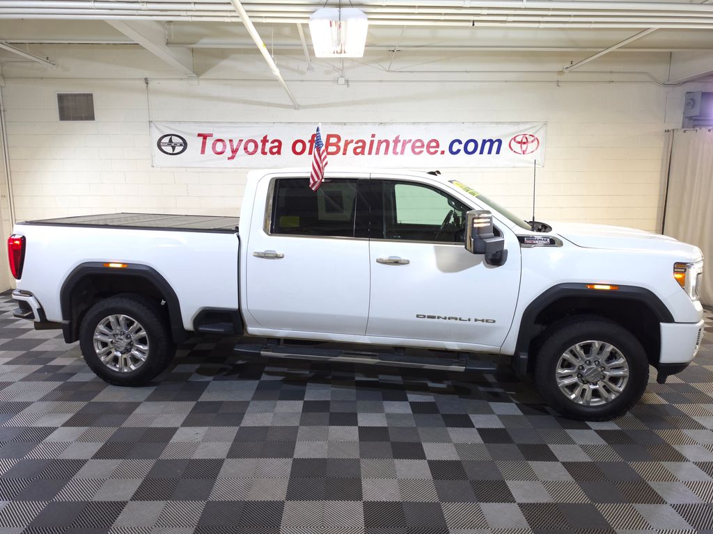 Summit White 2021 GMC Sierra 2500HD Pickup Truck Four-Wheel Drive Automatic