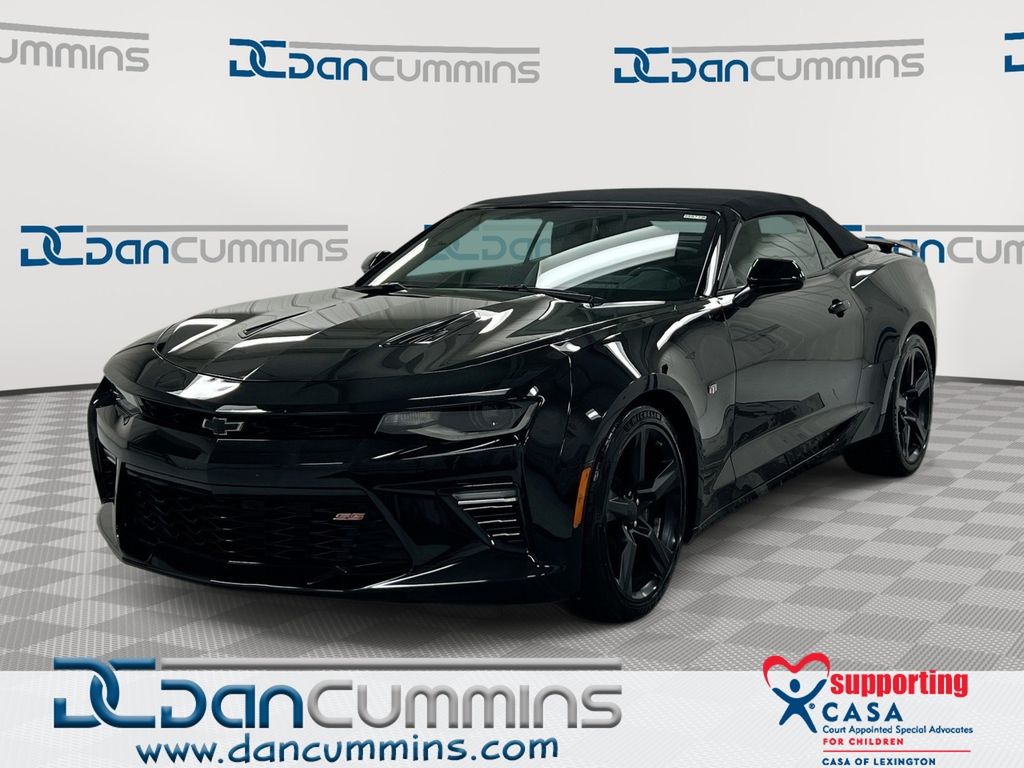 Black 2018 Chevrolet Camaro Convertible Rear-Wheel Drive 8-Speed Automatic
