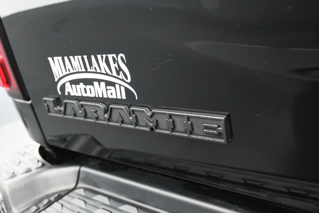 Used 2024 Diamond Black Crystal Pearlcoat Ram Laramie image 37