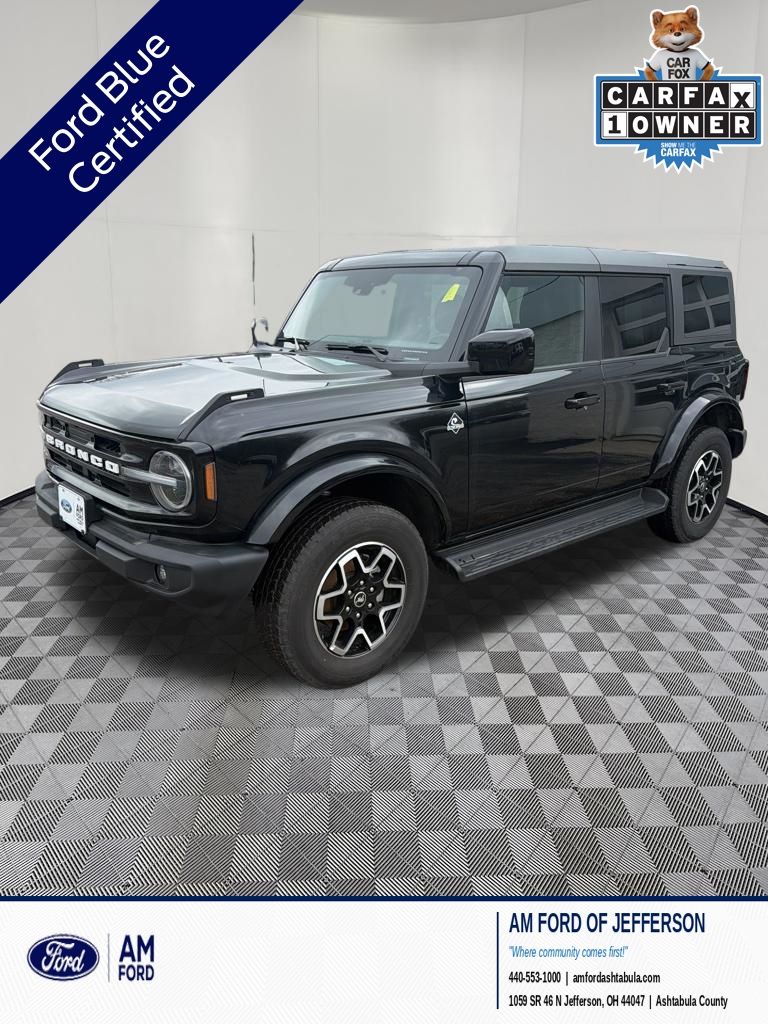 2025 Ford Bronco Outer Banks 4-Door 4WD Negro (Shadow Black) SUV/Crossover Todo terreno Automática