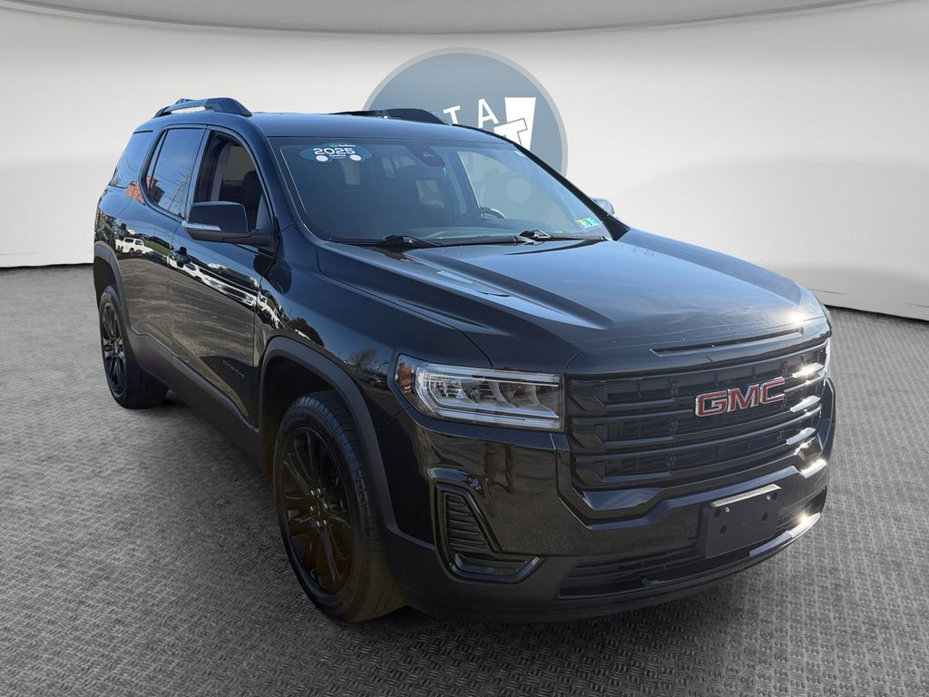 Black (Ebony Twilight Metallic) 2023 GMC Acadia SLE AWD SUV / Crossover Four-Wheel Drive 9-Speed Automatic