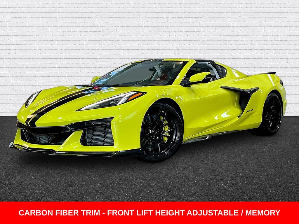 Accelerate Yellow Metallic 2023 Chevrolet Corvette Coupe Rear-Wheel Drive 8-Speed Dual Clutch