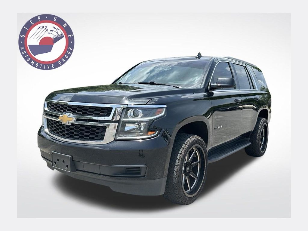 Black 2019 Chevrolet Tahoe SUV / Crossover Four-Wheel Drive 6-Speed Automatic Overdrive