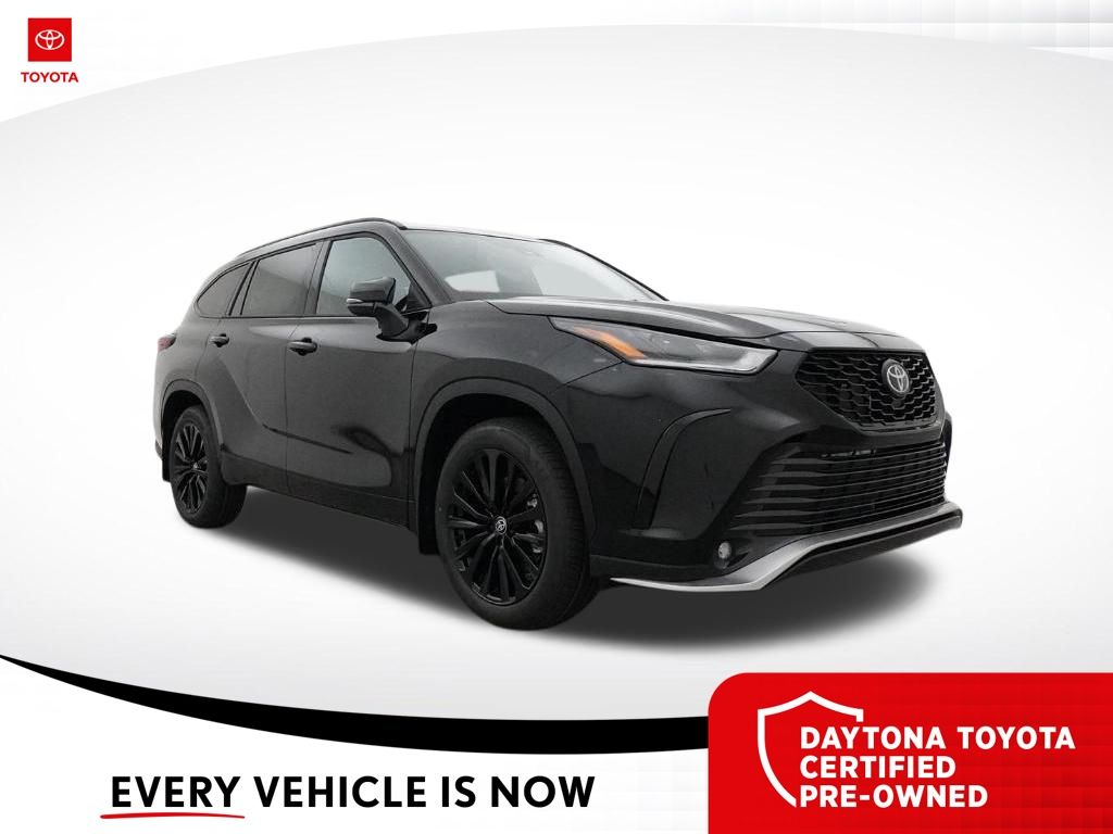 Midnight Black Metallic 2026 Toyota Highlander XSE AWD SUV / Crossover All-Wheel Drive 8-Speed Automatic