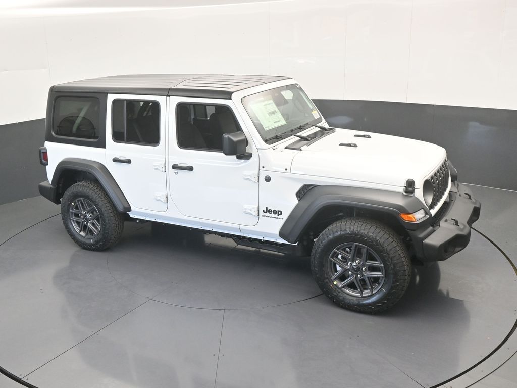 New 2026 Bright White Clearcoat Jeep Sport S image 47