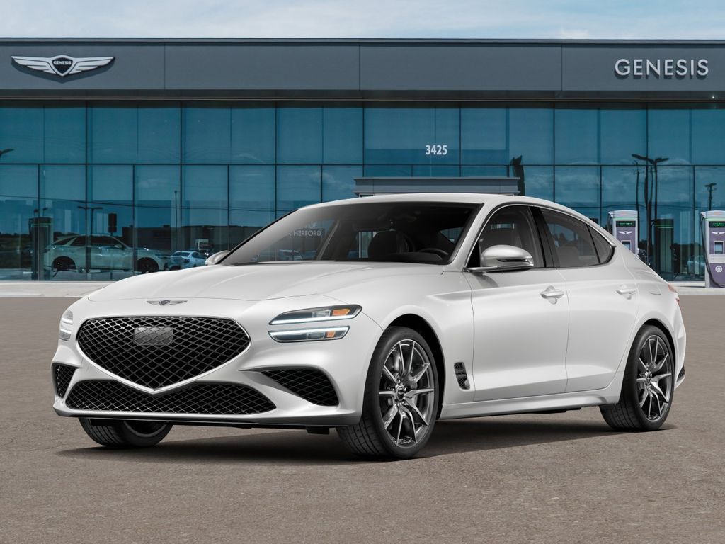 Uyuni White 2026 Genesis G70 2.5T Standard RWD Sedan Rear-Wheel Drive 8-Speed Automatic