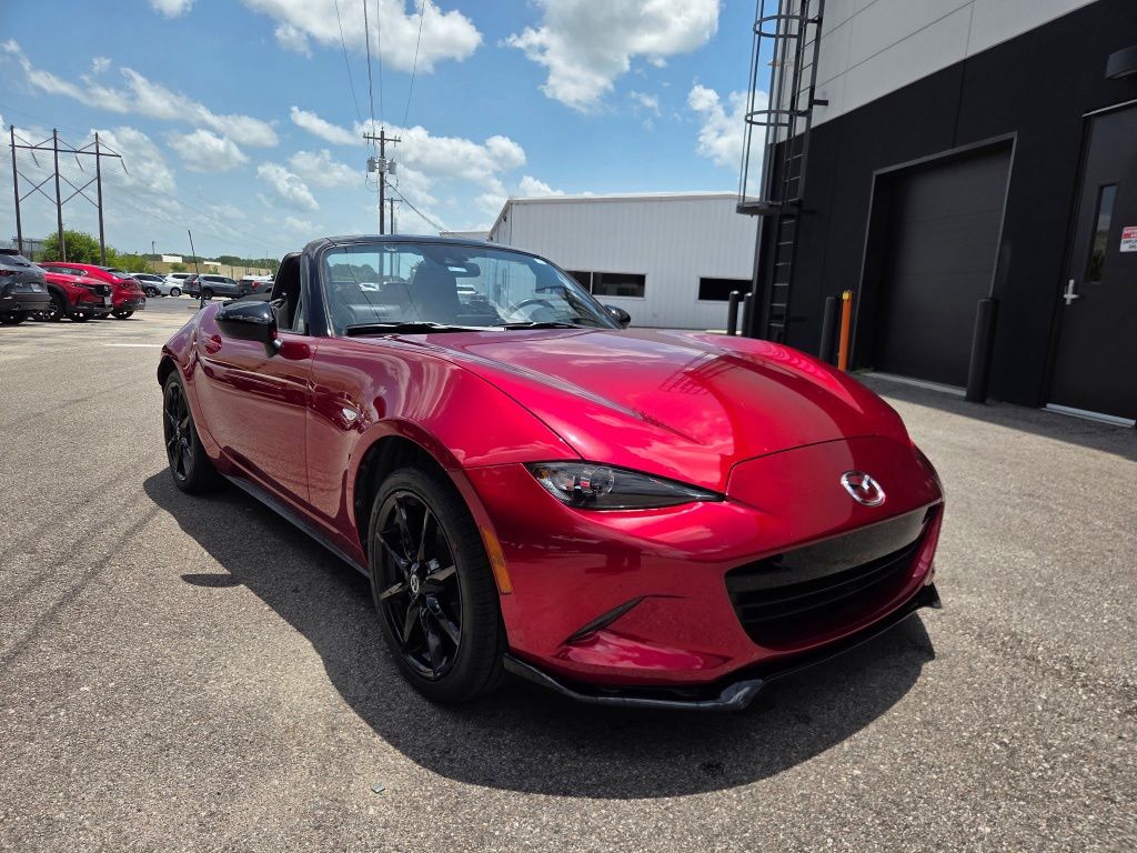 Red Crystal 2021 Mazda MX-5 Miata Convertible Rear-Wheel Drive 6-Speed Manual