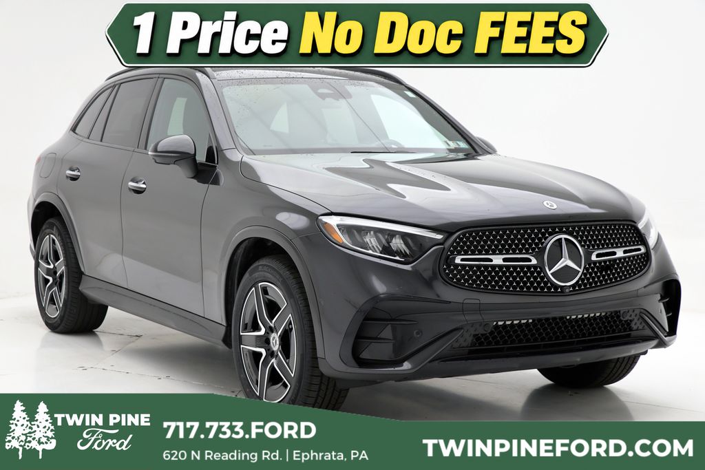 Graphite Gray Metallic 2024 Mercedes-Benz GLC SUV / Crossover All-Wheel Drive Automatic