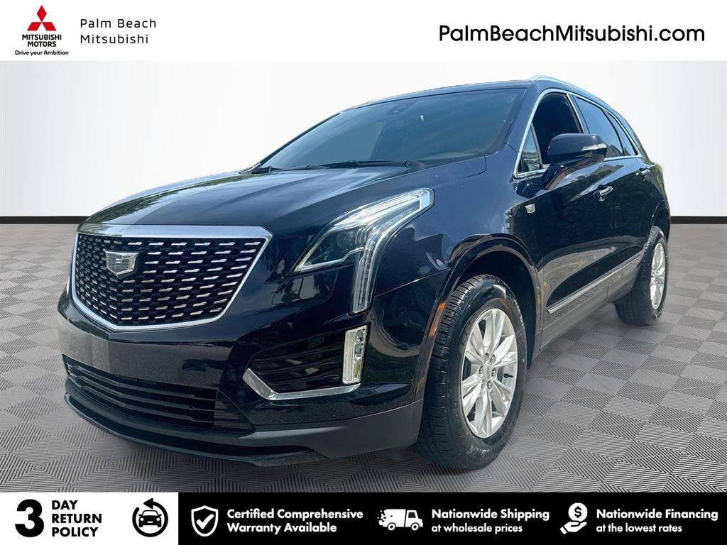 Blue Metallic 2022 Cadillac XT5 SUV / Crossover Front-Wheel Drive 9-Speed Automatic