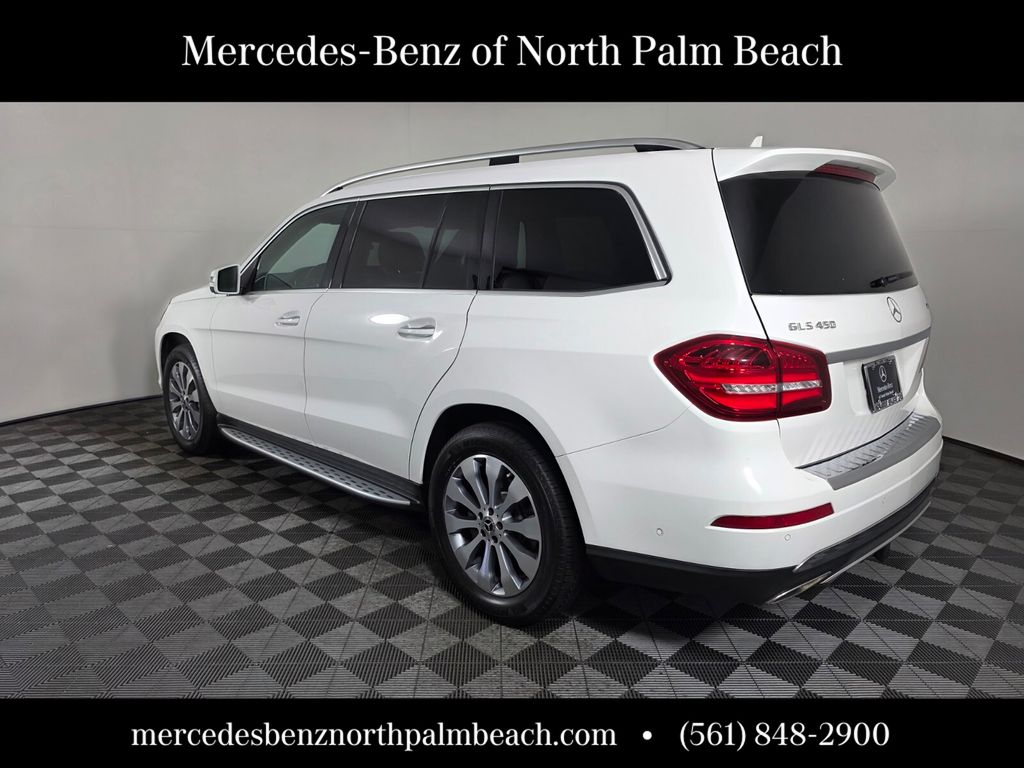 Used 2018 White Mercedes-Benz GLS 450 image 4