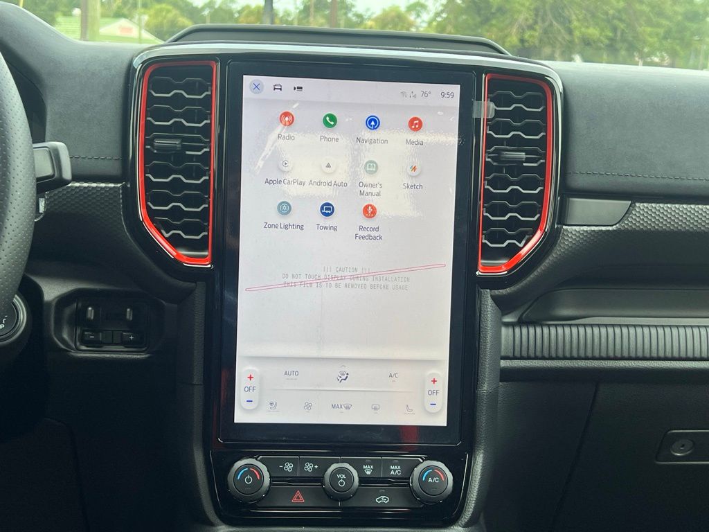 2025 Ford Ranger Raptor White at Walterboro Ford