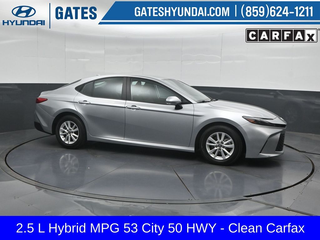 Celestial Silver Metallic 2025 Toyota Camry Sedan Front-Wheel Drive Continuously Variable Transmission