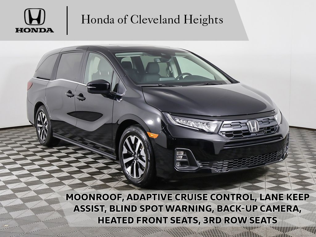 Crystal Black Pearl 2026 Honda Odyssey Minivan Front-Wheel Drive Automatic