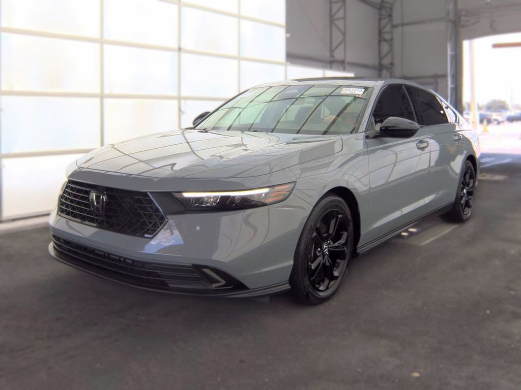Urban Gray Pearl 2025 Honda Accord Sedan Front-Wheel Drive Continuously Variable Transmission