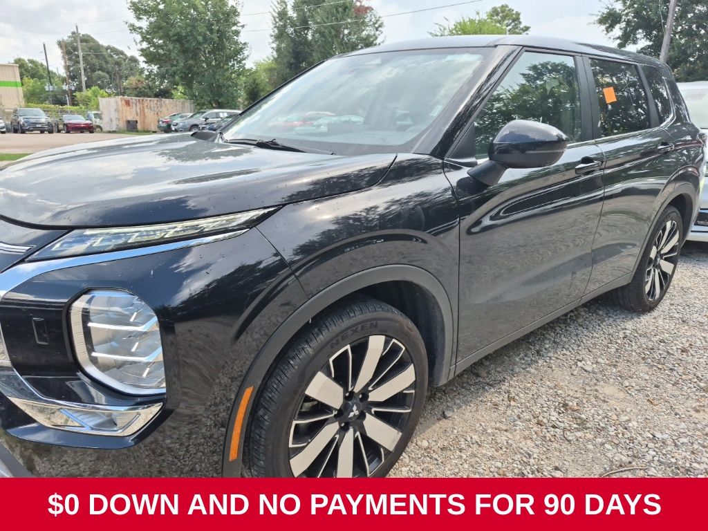 Black 2025 Mitsubishi Outlander SUV / Crossover Continuously Variable Transmission