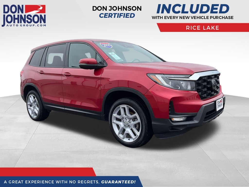 Red 2025 Honda Passport EX-L AWD SUV / Crossover All-Wheel Drive 9-Speed Automatic