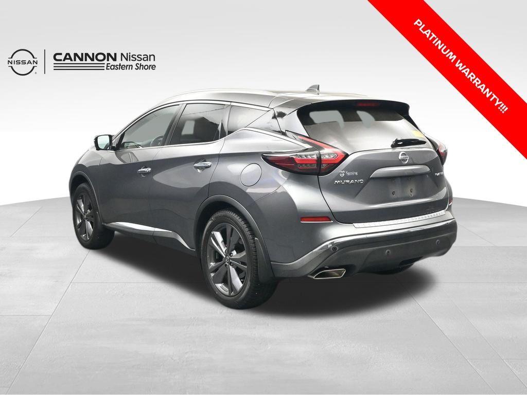 Gray (Gun Metallic) 2021 Nissan Murano Platinum FWD SUV / Crossover Front-Wheel Drive Continuously Variable Transmission