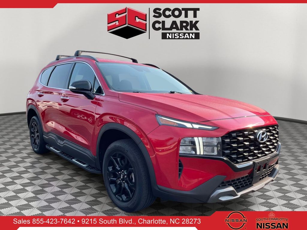 Red 2023 Hyundai Santa Fe SUV / Crossover All-Wheel Drive 8-Speed Automatic