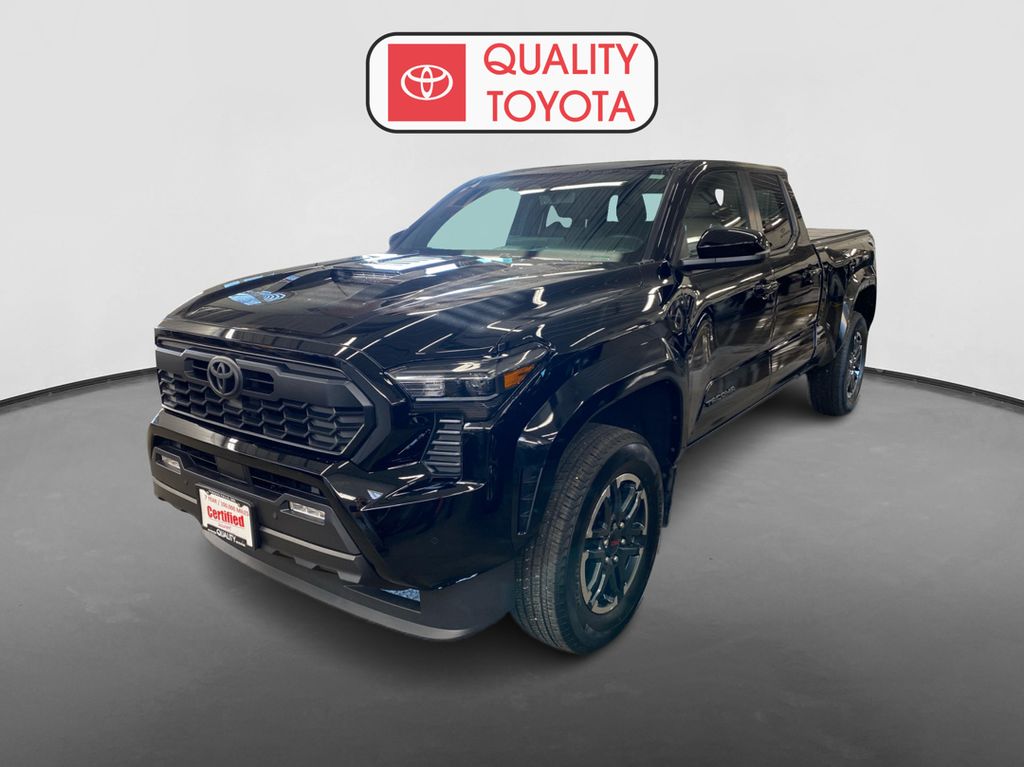 Black 2024 Toyota Tacoma Pickup Truck Four-Wheel Drive 8-Speed Automatic