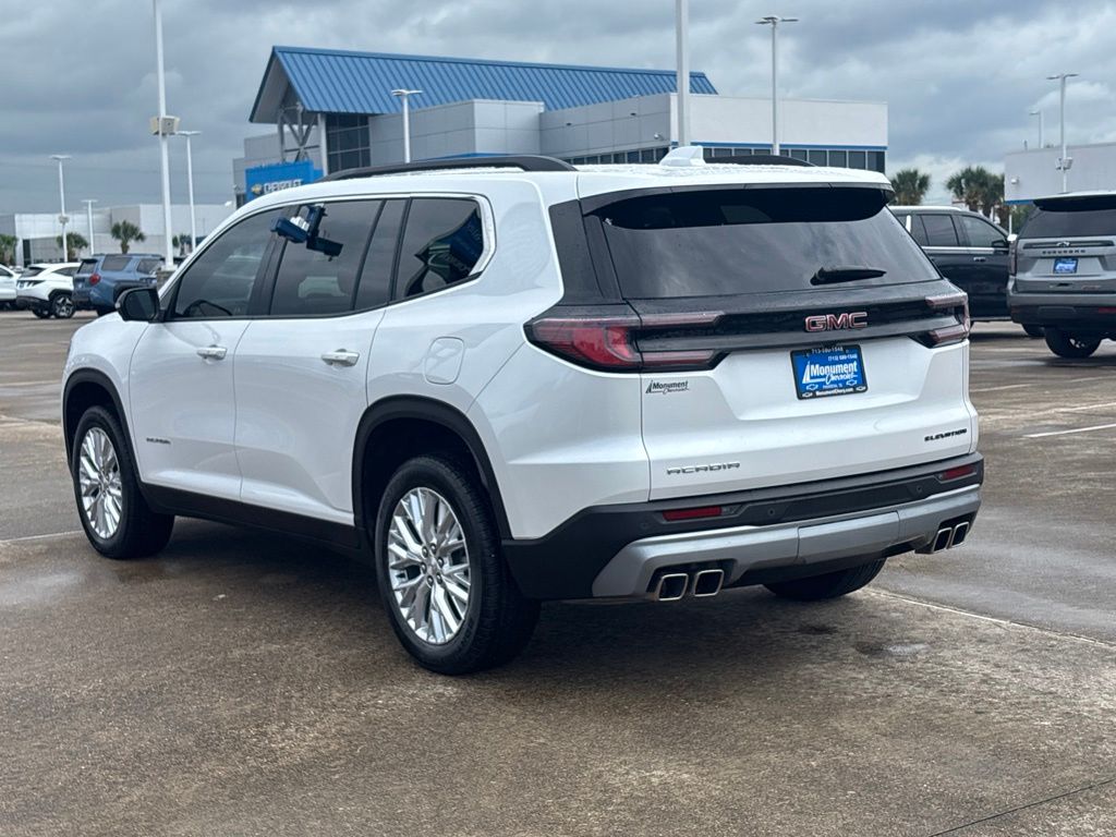 2024 GMC Acadia Elevation White at Bayway Cadillac Southwest