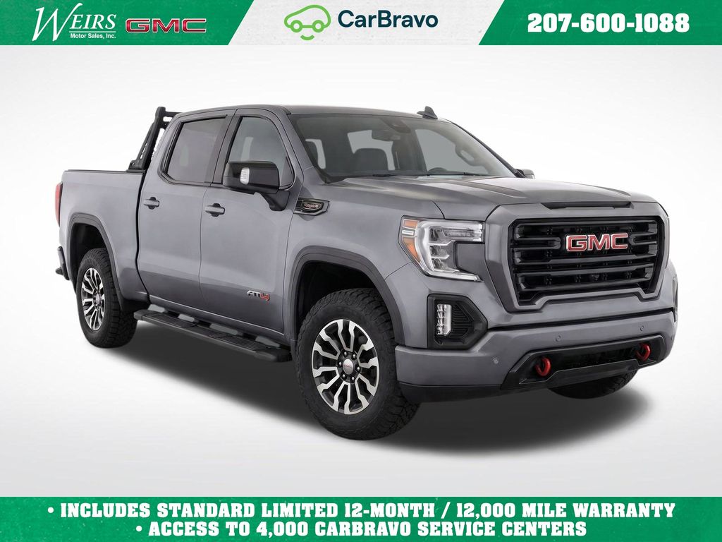 Gray (Satin Steel Metallic) 2021 GMC Sierra 1500 Pickup Truck Four-Wheel Drive Automatic