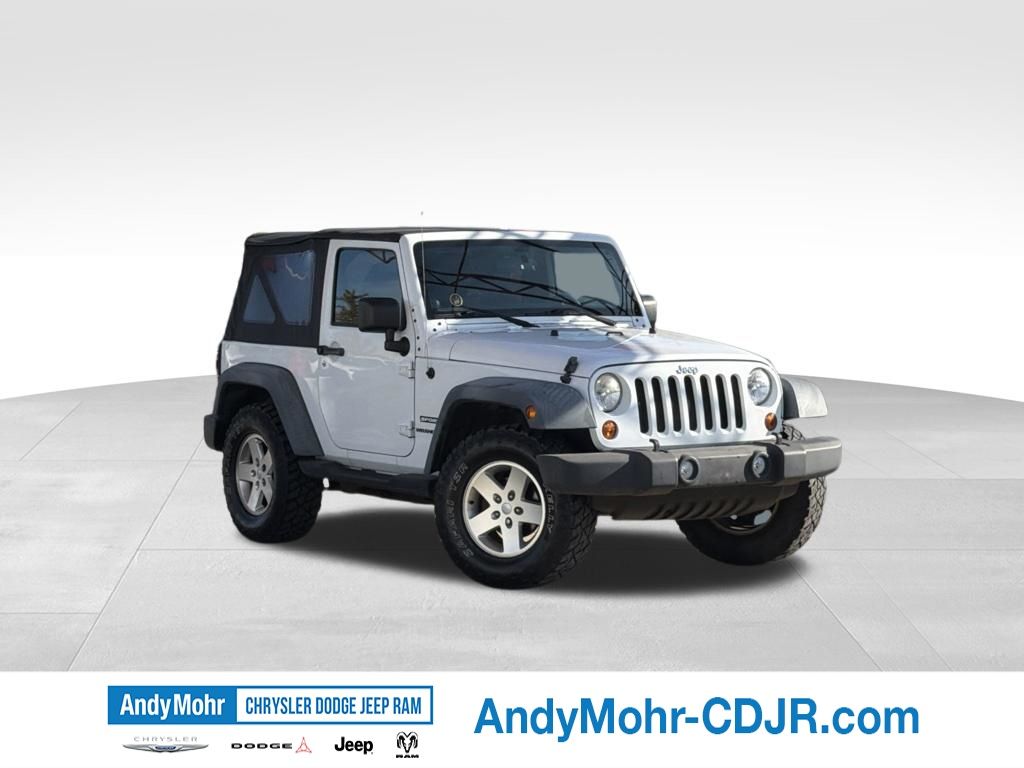 Bright White 2012 Jeep Wrangler SUV / Crossover Four-Wheel Drive 6-Speed Manual