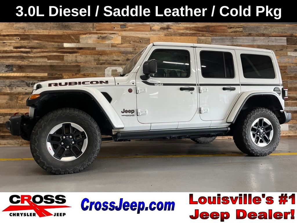 Bright White Clearcoat 2022 Jeep Wrangler SUV / Crossover Four-Wheel Drive 8-Speed Automatic