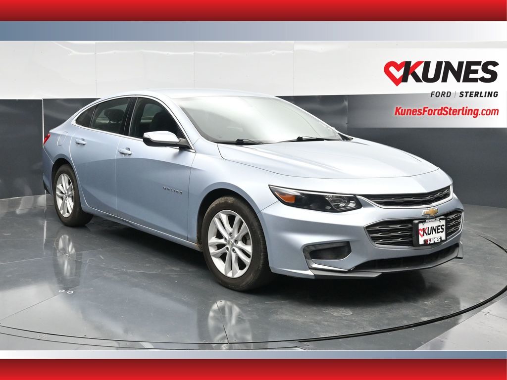 Arctic Blue Metallic 2018 Chevrolet Malibu Sedan Front-Wheel Drive 6-Speed Automatic