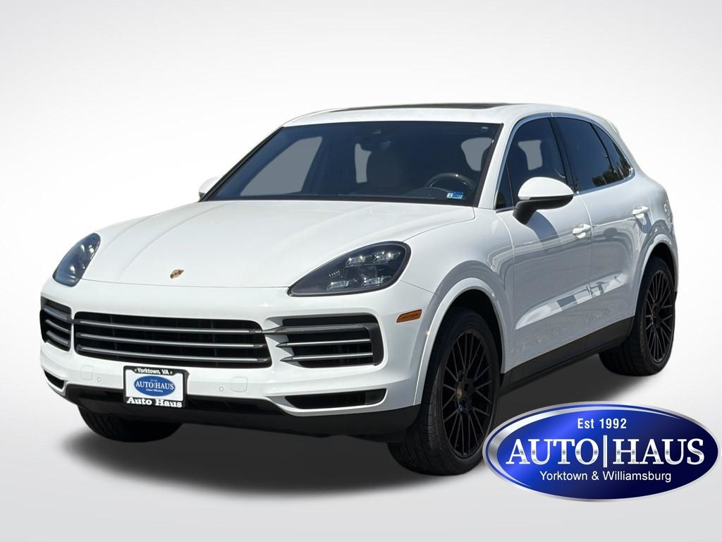 White 2021 Porsche Cayenne AWD SUV / Crossover All-Wheel Drive 8-Speed Automatic