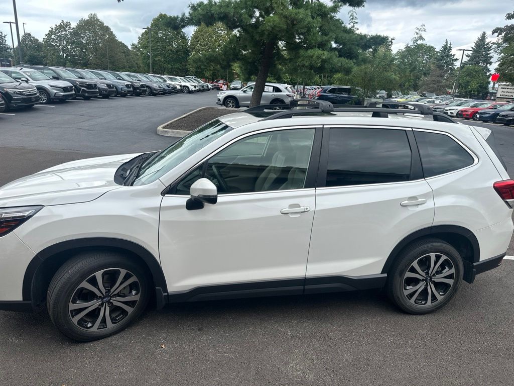 Used 2021 White Subaru Limited image 4