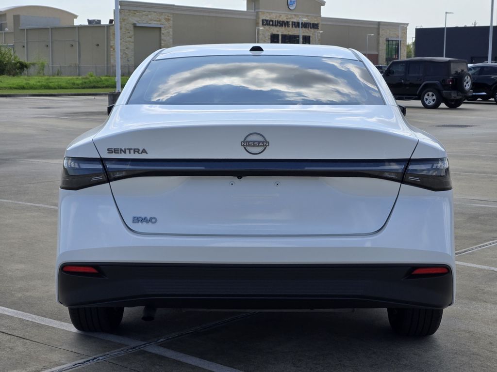 2026 Nissan Sentra SV White at South Houston Nissan