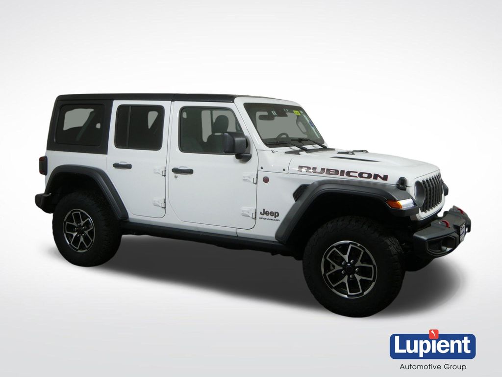 Bright White Clearcoat 2025 Jeep Wrangler SUV / Crossover Four-Wheel Drive 8-Speed Automatic